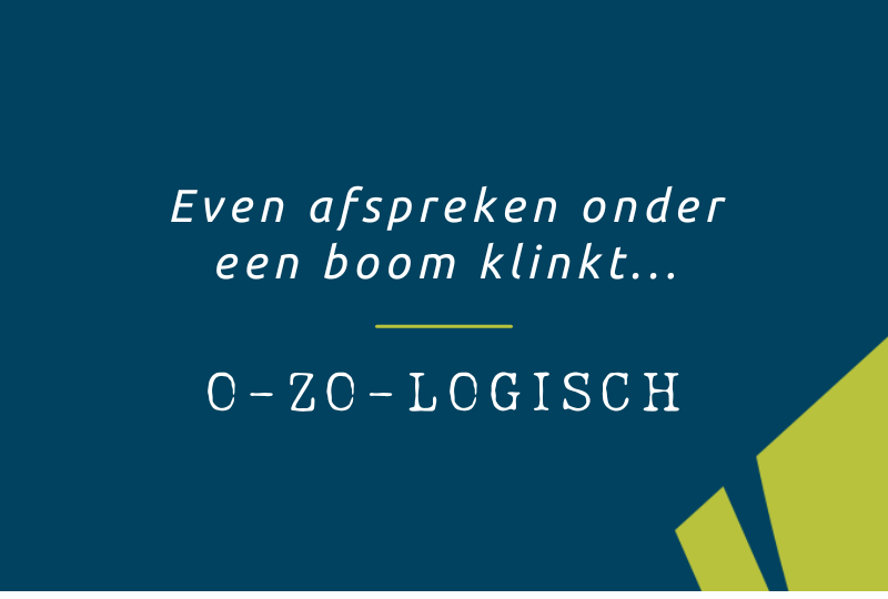 De centrale plek van bomen in onze gemeenschappen is soms wel heel letterlijk...