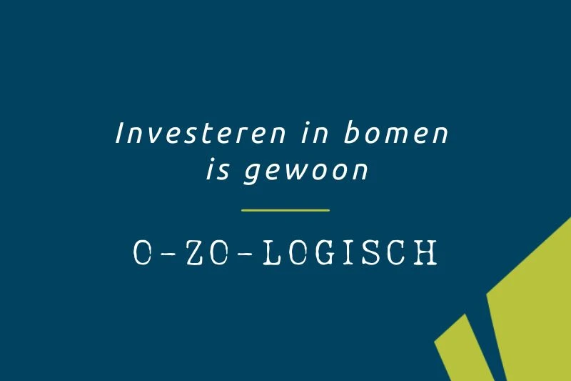 Investeren in groen... o-zo-logisch!